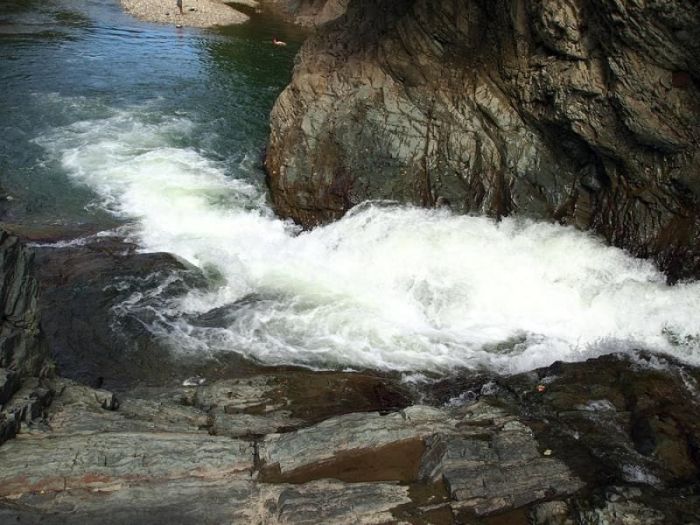 Серебряные водопады в Шешорах