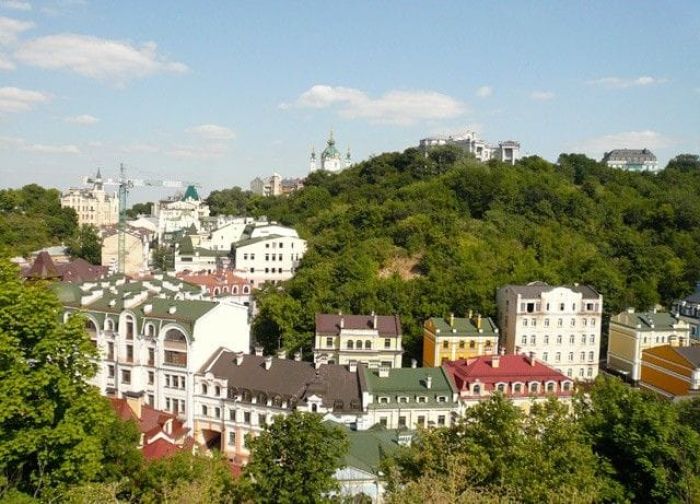 Киев: замковая гора